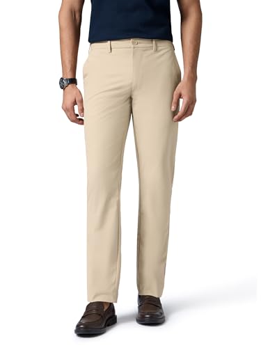 Image of XYXX Men Soft Stretch All Day Quick Dry Slim Fit Casual Pants