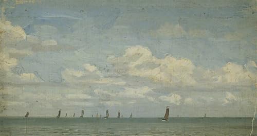Peinture pour décoration salon George Clausen grand format 60x90cm sur toile
