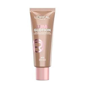 L’Oréal Paris Flüssiger Highlighter für Gesicht und Körper mit Glycerin und Sheabutter, Perfect Match Lumi Glotion, Natural Glow Enhancer, 903 Medium Glow, 40 ml