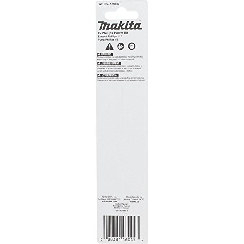 Makita A-96883 Impactx #2 Phillips 6″ Power Bit