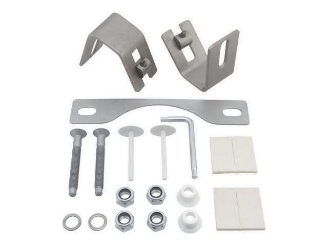 Ideal Standard T601101 Fixings and Brackets for W with Suspended Bidet, Chrome