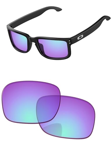 Image of Replacement Lenses for Oakley Holbrook OO9102 Sunglass - Precision Fit, UV Block & Impact Resistant