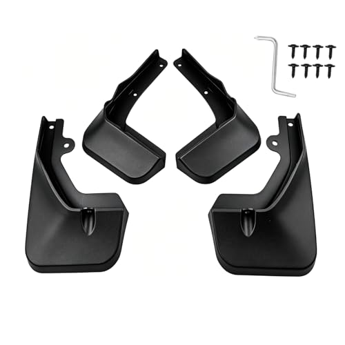 Image of Custom Fit for Mud Flaps 2016-2019 Lexus RX 350 /350L /450h /450hL /200t Mud Splash Guard Front and Rear 4-PC Set