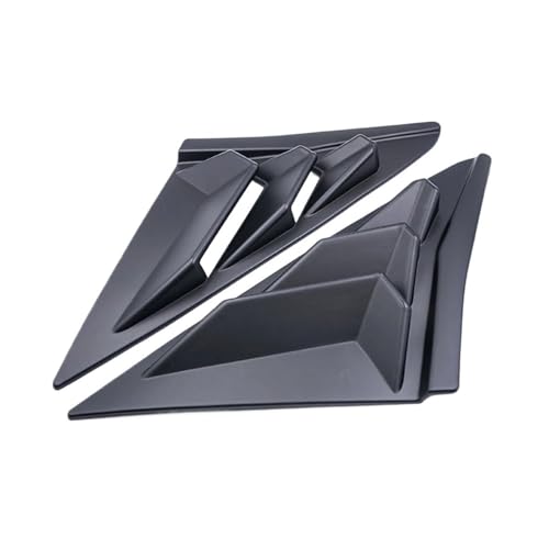 Persiennes de fenêtre latérale pour Civic Type R Hatchback 19-21 Noir Mat