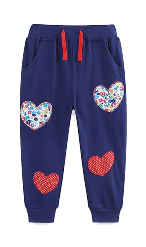 Pantalones deportivos para niñas ideales para el colegio y actividades casuales