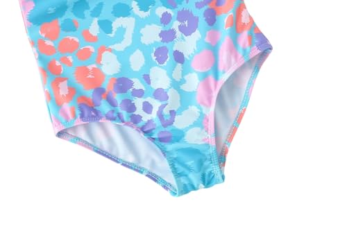 Image of Toddler Swimsuit Girl One Piece Rash Guard Tankini Bathing Suit Little Girls Sleeveless Quick Dry Swimwear 4-8 Years