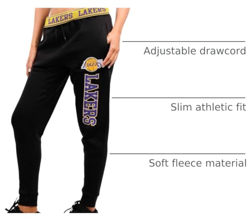 Image of Ultra Game NBA Womens Women Jogger Pants Active Basic Fleece Sweatpants