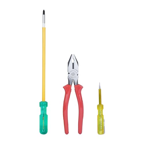 Taparia TK-077 16218, 813, 903Ibt Insualated Screwdriver 2 In 1, Line Tester, Combination Plier 8" Set (B0CKW63HTY) Amazon Price History, Amazon Price Tracker