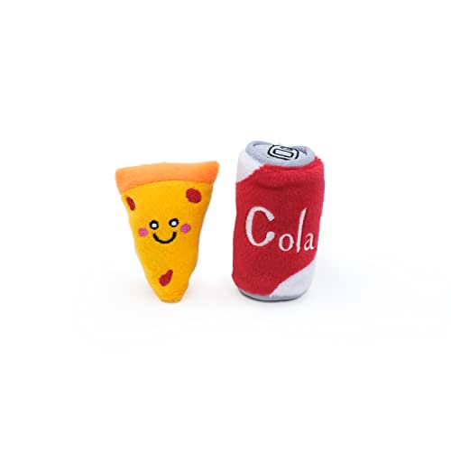 ZippyClaws NomNomz® - Pizza and Cola, Multicolours, All Sizes