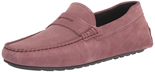 Image of BOSS Men's Noel Suede Drivers Loafers