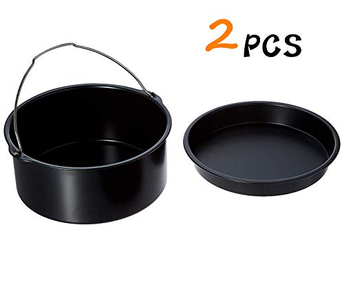 2 Pcs Air Fryer Accessories for 3.2QT-4.2QT Ninja Gourmia Cosori Phillips Gowise,