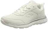 KangaROOS Unisex KN-Pia Sneaker, White/Silver, 40 EU