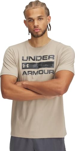 T-shirt Under Armour kaki homme pour le sport et le quotidien urbain