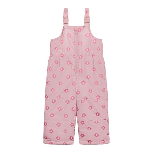 Carter's girls 2-piece Snowsuit Faux Fur Trimmed Hooded Puffer Jacket and Ski Bib Set4