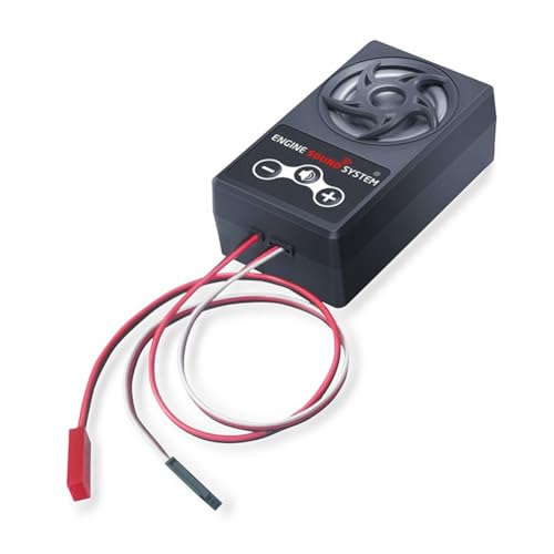 Breeshy Auto Motor Sound Simulator mit 58 Sounds Motorgeräusch Simuliertes Systemmodul für RC-Car