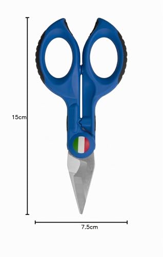 Miniatura 5 de Intercable Ce2016-1 Tijeras Para Pelar Y Cortar Cables Con Safetybox Edición Limitada, Azul