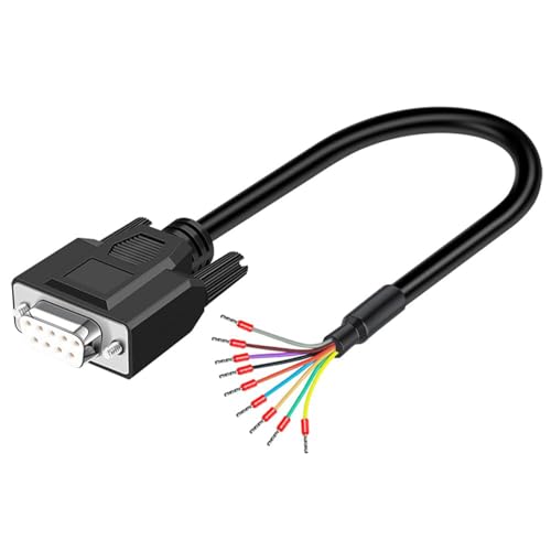 Module Terminal DB9 Sans Soudure Adaptateur DB9 Mâle/Femelle Vers Bornier - Module RS232 Sans Soudure, 9 Broches, Pour Câblage Industriel/Informatique Bornier à Vis DB9