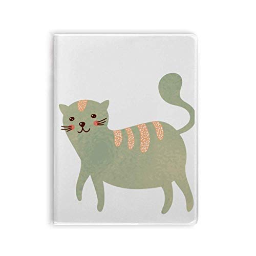 Carnet de notes motif chat cyan léger pour organiser ses idées de projet