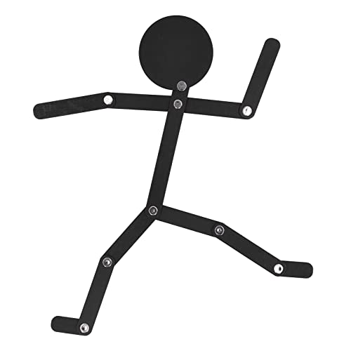 Giocattoli Stickman Finemente Lucidati e Senza Sbavature Coordinazione per Lesercizio Materiale in Legno di Tiglio Nero Giocattolo Educativo per Bambini di età