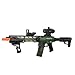 Large Electric Gel Ball Blaster,Full Kit, Electric Splatter Gun in Transparent Green,Outdoor Toy for Ages 14+