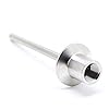 Sanitary Stainless Steel Thermometer Well 6" Length with tri clamp Adaptor 11/2" x Female NPT 1/2" Thermometer Connection