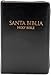 Biblia Bilingue Reina Valera 1960 con King James Version, imitacion piel, Negro con Indice y zipper para mujer y hombre/ Bilingual Bible Spanish English RVR 1960, Black with Index