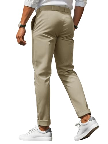 Image of Noble Monk Mens Mid Rise Formal Pants | Stylish Regular Fit Wear Trousers for Office Or Party | Solid Formal Trouser