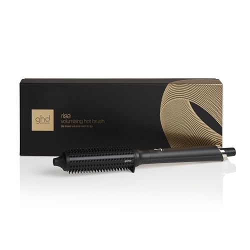 ghd - Brosse chauffante ghd Rise - Brosse chauffante Effet Brushing (Noir) - Effet brushing avec 2x fois plus volume - Utilisation sur cheveux secs - Sans...