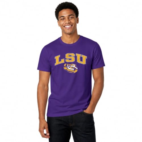 LSU Tigers Gameday Cotton T-Shirt for Men and Women Purple