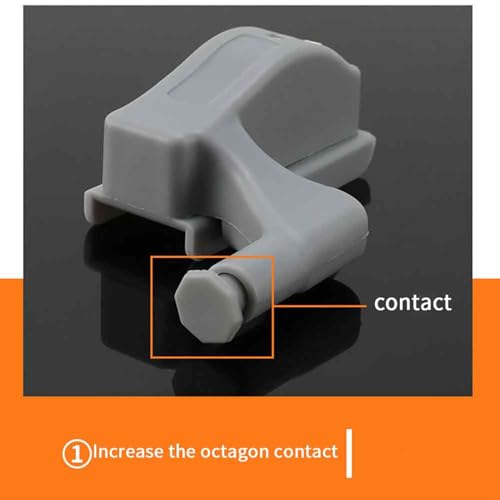 Luz de sensor de armario con 30 LED lámpara de bisagra interior para cocina y hogar 3