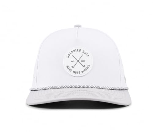Image of Golf Hat for Men - Golf Snapback - Fun Hat for Golfing - Rope Golf Hat for Men and Women - Make More Birdies