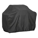 Grill Abdeckhaube - Grillabdeckung Wetterfest | 210D Oxford Schutzhülle Anti-UV Staubdicht Wasserdicht BBQ Cover | Grill Abdeckplane Für Brinkmann,Char Broil,Weber Und Jenn Air | 150 x100x125cm