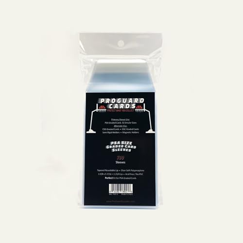 ProGuard Cards 100 PSA Perfect Fit Sleeves