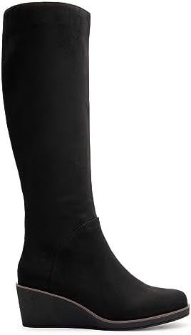 Aerosoles Women's Binocular-Discontinued, Black Faux Suede, 5.5 | Image 5
