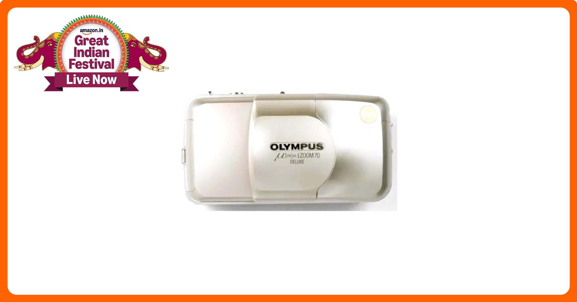 OLYMPUS オリンパス μ mju: ZOOM 70 DELUXE Olympus Mju Zoom 70 DELUXE | Classic Cameras AU