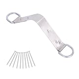 FHFallArrest Steel Fall Protection Permanent Roof Anchor Bracket, 18