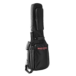 MUSIC STORE Housse Super Deluxe guitare électrique noir/Logo rouge – Sac pour Guitares Électriques - Les Beatles, Paul McCartney, John Lennon, RIngo Starr, George Harrison