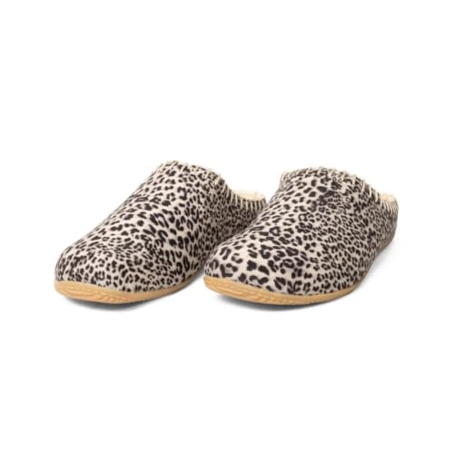 Pantoufles Look lion Living Kitzbühel en laine bouillie pour enfant