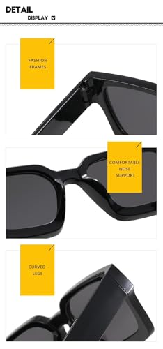 Square Small Frame Men Sunglasses Outdoor Vacation Women Beach Sun Glasses4