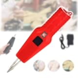 GCLCPAEN Elektrische Geflügelrupfmaschine,Handgerät,800W,Doppelmotor,Automatisch Festziehender Kegelkopf,Ergonomischer Griff,11.000U/Min,Kraftvolle Haarentfernung,Edelstahl,Für Geflügel,Ente,Gans