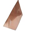 Pure Copper Foil Sheet Thin Cu Metal Foil Roll 99.99% Copper, 0.1mm x 200mm x 200mm, 0.004 x 8 x 8, 1Pcs