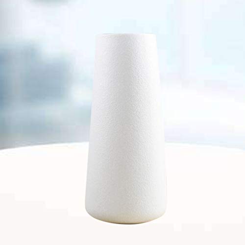 ULTNICE Vaso de cerâmica minimalista moderno, vaso floral nórdico vaso de flores ornamentos de mesa