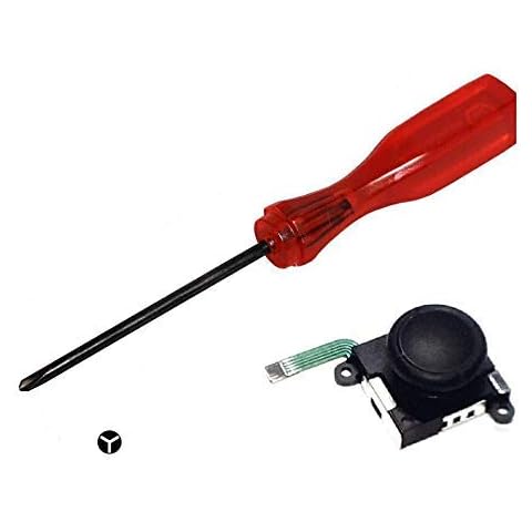 G-Dreamer 3D Analog Joystick Joycon Analog Stick for Nintendo Switch Joystick Replacement Joy Con Controller Thumb Stick Replace (2-Pack+Tool) Cover