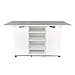 Arrow Sewing Sewing Furniture Kookaburra Cutting Table, Model K3451, Cutting, Quilting, Art and Crafting Table with Storage, Ash White Finish