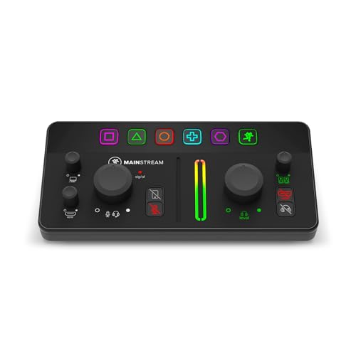 Image of Mackie MainStream Complete Live Streaming and Video Capture Interface With Programmable Control Keys, Matrix Software, HDMI Capture and Thru, USB-C Hub, Bus Powered