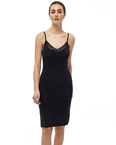 Peppercorn Rosalinda Lace Dress para Mujer, Negro (9000 Black), S