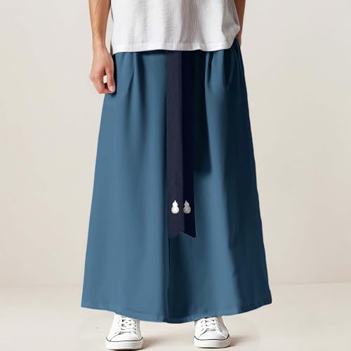 Men's Casual Loose Fit Pants Comfortable Breathable Summer Trousers with Stretch for Daily Wear and Outdoor3