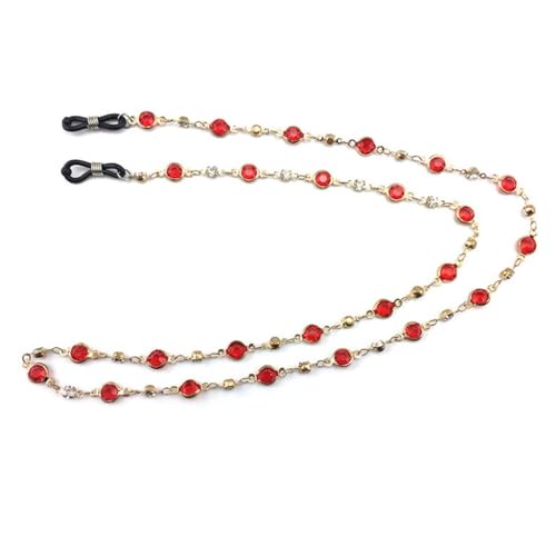 Collier lanière de lunettes perlé pour sorties et bureau