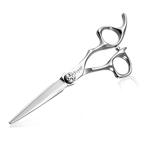 Hair Cutting Scissors Hair Scissors, Fcysy 6â€ Professional Haircut Scissors Barber Scissors Hair Shears, Haircutting Scissors Salon Hairdresser Shears, Shears for Cutting Hair for Women Men