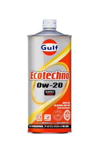 �K���t(Gulf) �G���W���I�C�� Ecotechno 0W-20 SP/GF-6A �S������ 1L 4�փK�\�����ԗp